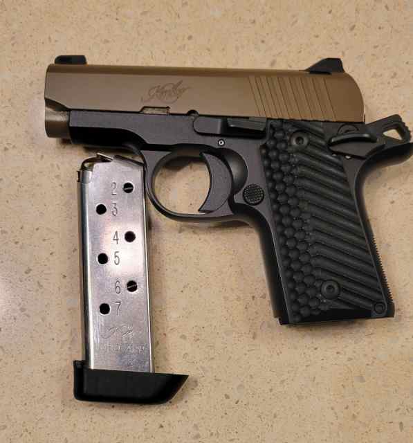 Kimber micro.380 desert tan &amp; black 600$ TRADE PCC