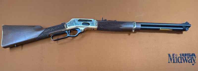 NEW IN BOX - Henry Side Gate-Brass-360 Buckhammer