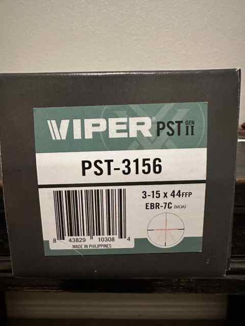 Vortex Viper PST Gen II 3-15x44 FFP