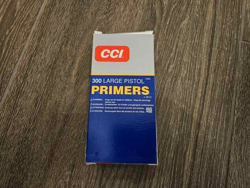 CCI 300 Large Pistol Primers