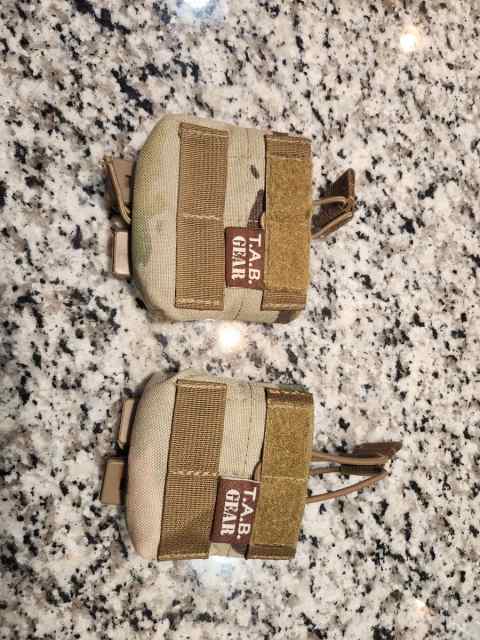 Tab Gear AICS short action Mag carriers - multicam
