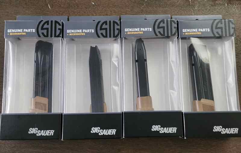 Sig p320/M18 mags 21rd- new in box**Price drop