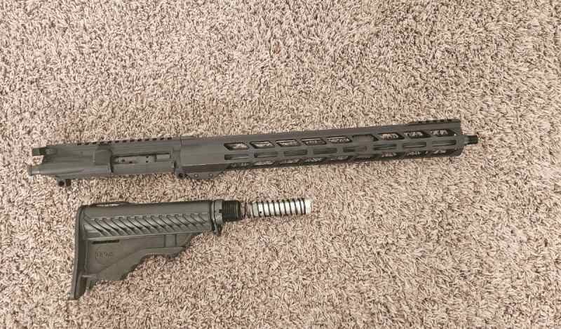 Build kit upper w/bcg charging handle 