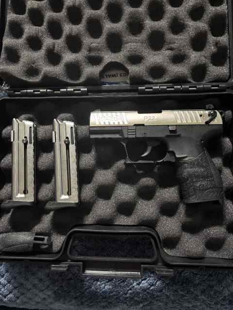 Walther P22  .22LR  $225