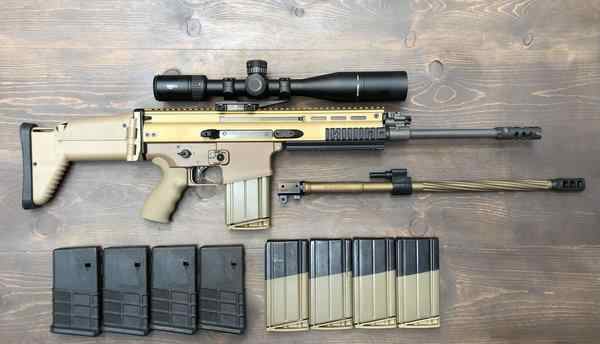 FN SCAR 17 with MATCH 6.5 CREEDMOOR BARREL