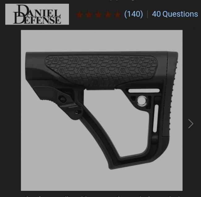 ISO Daniel defense stock for ar15