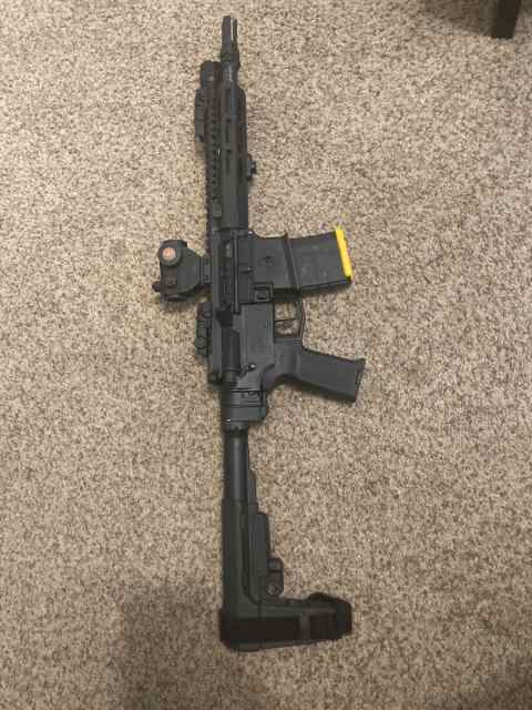 AR pistol 300 blackout. 