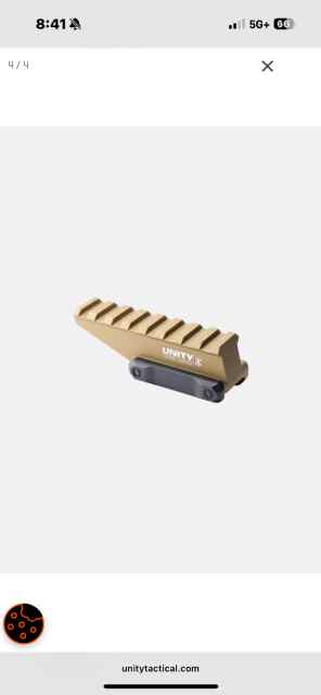 UNITY TACTICAL FASt Absolute Riser - FDE