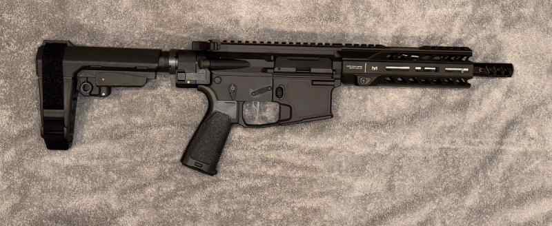 Folding 556 AR Pistol