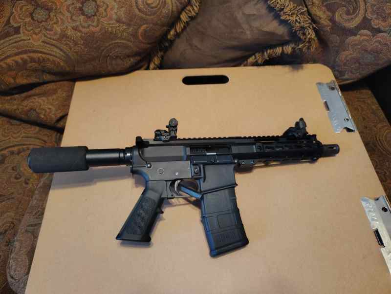 Selling my Truck gun AR-15 pistol 