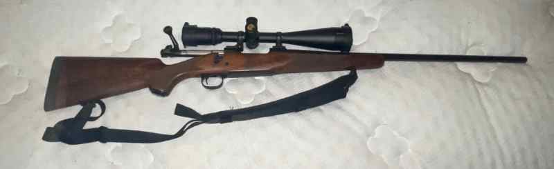 Winchester model 70 w/nikon scope 