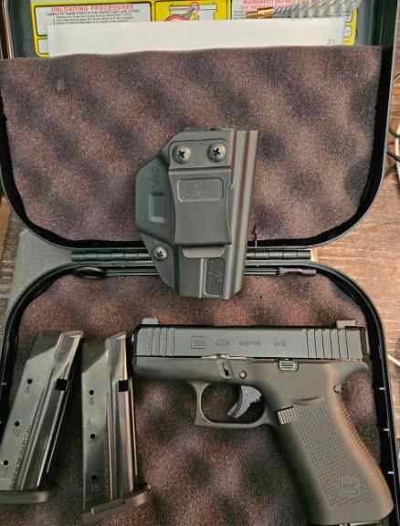 Glock 43x Shield Upgraded, Night Sights