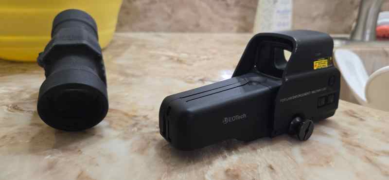 Fs/ft: Eotech with 4x magnifier 