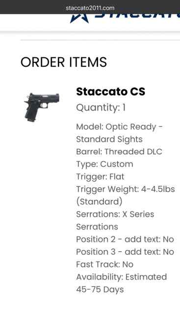 WTT Staccato CS