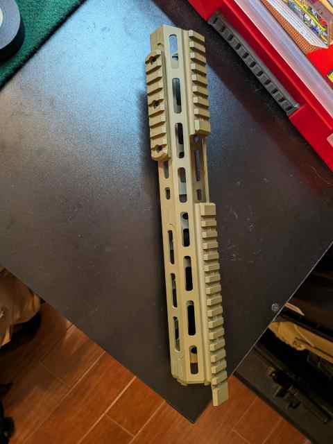 Mlok extended handguard