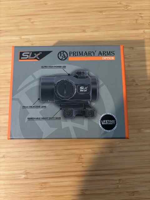 Primary Arms SLX MD-25 2 MOA Red Dotf