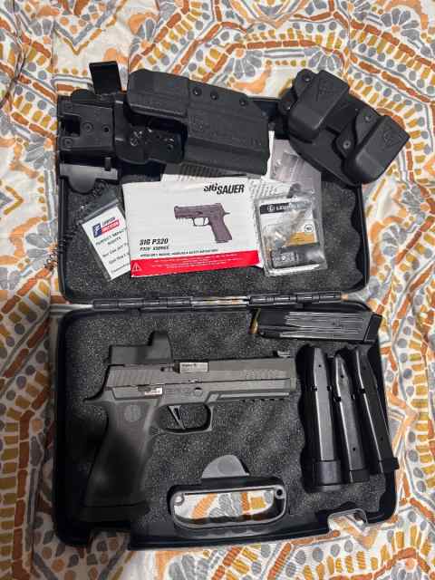 Sig Sauer X5 Legion with leupold delta point pro