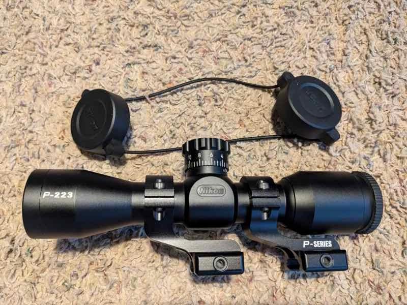 Nikon P-223 3X32 BDC Rifle Scope P series (P223)