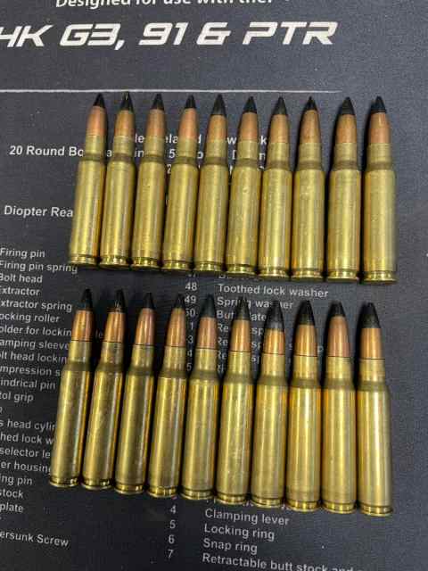 308 ap M-61 (Black tip) 