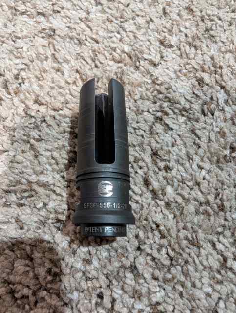 Surefire 3 Prong Suppressor Adapter 5.56