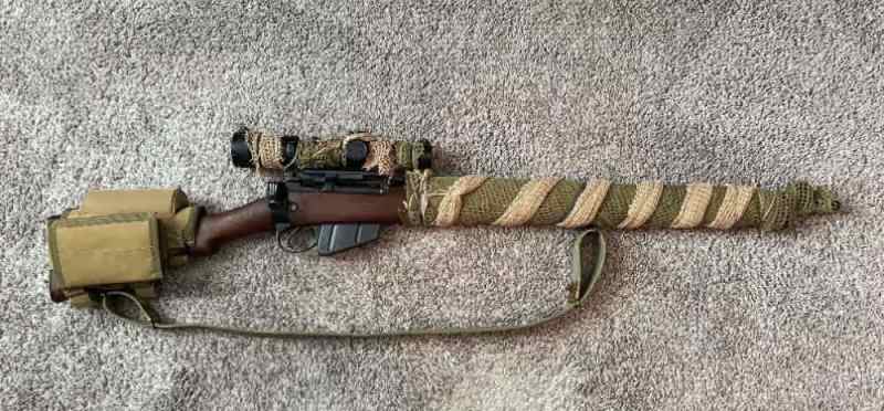 Enfield Sniper Fazakerley ROF No4. MKI / WW2 1944