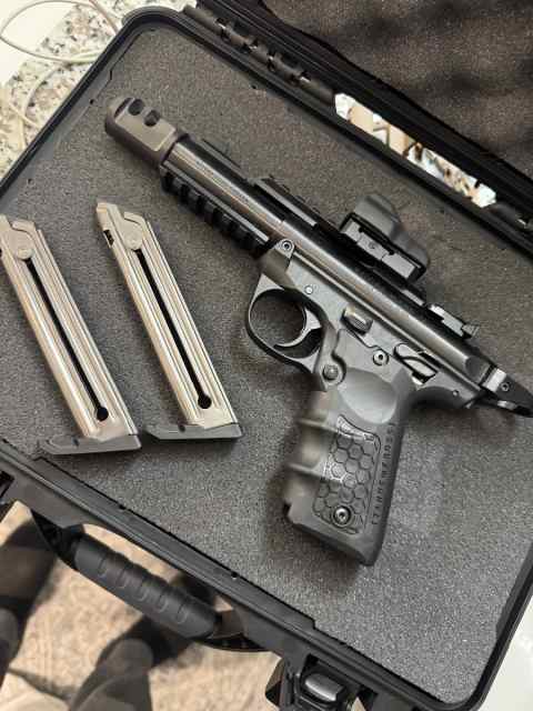 Ruger Mark IV 22/45 Tactical 22 Long Rifle Pistol