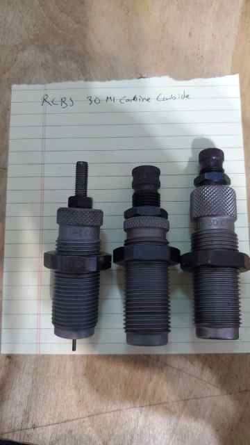 RCBS 30 Carbine Die Set