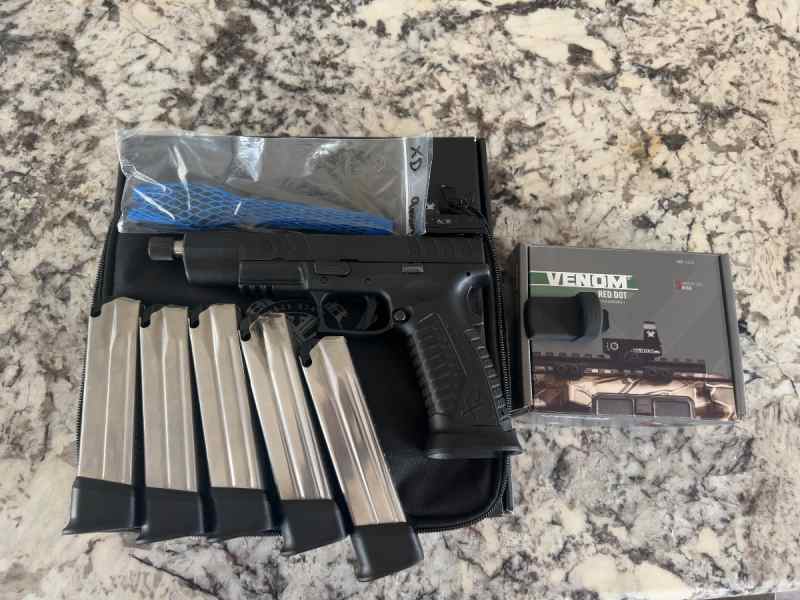 Springfield XDm Elite tactical 9mm plus 