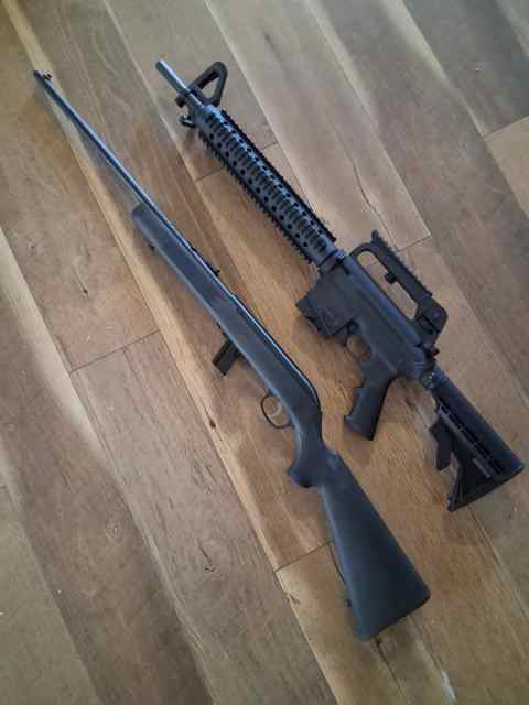 2x Cheap .22LR rifles. 