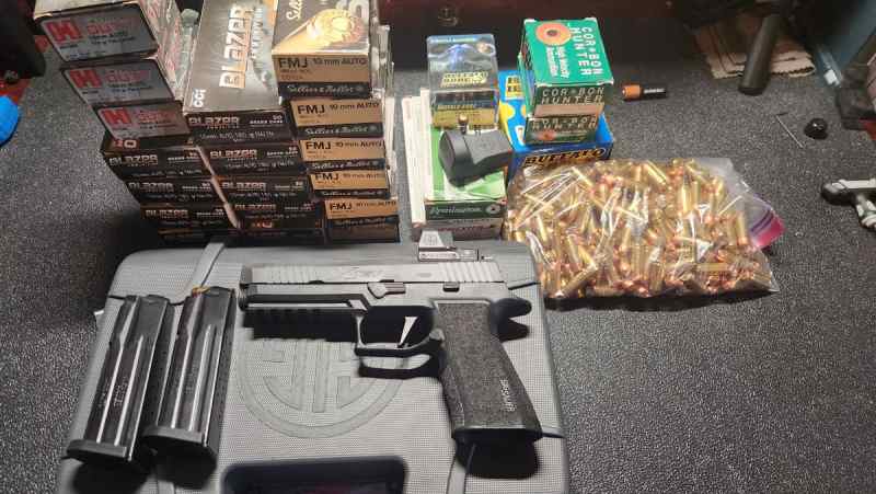 Sig XTen w/ DPP and ammo