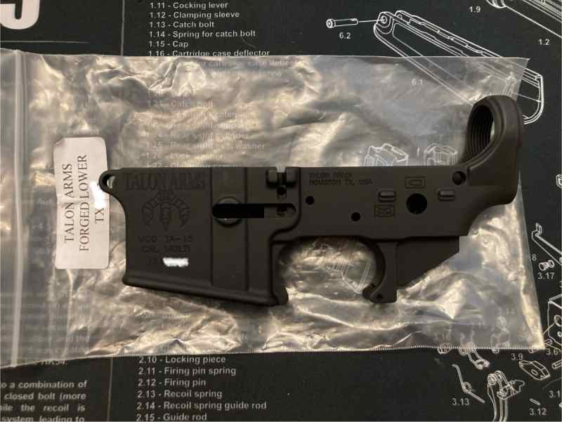 Talon Arms Stripped Lower (Houston Relic)