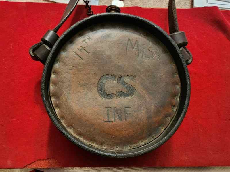Selma Arsenal 1862 Confederate States Canteen