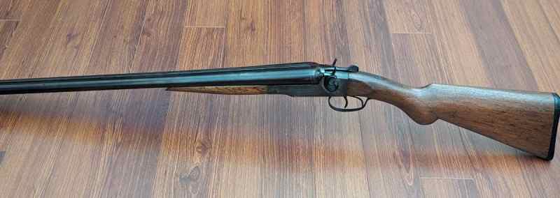 VINTAGE DOUBLE HAMMER SHOTGUN