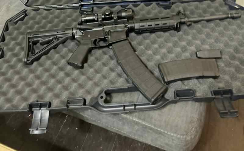 PSA PA-15 CLASSIC AR-15 RIFLE 5.56 16&quot; NITRIDE M4 
