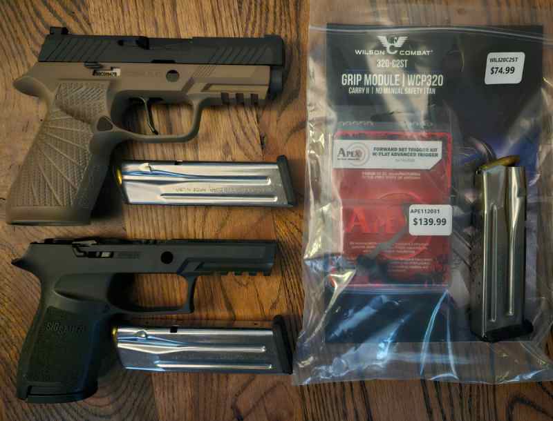 Sig P320 Wilson Combat / Apex Trigger / True Glow