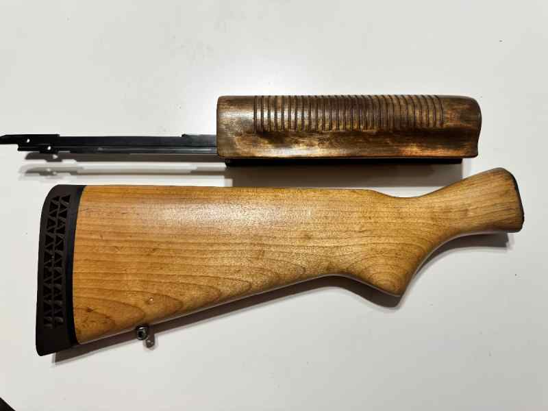 Remington Vintage 870 Police Magnum wood stock set