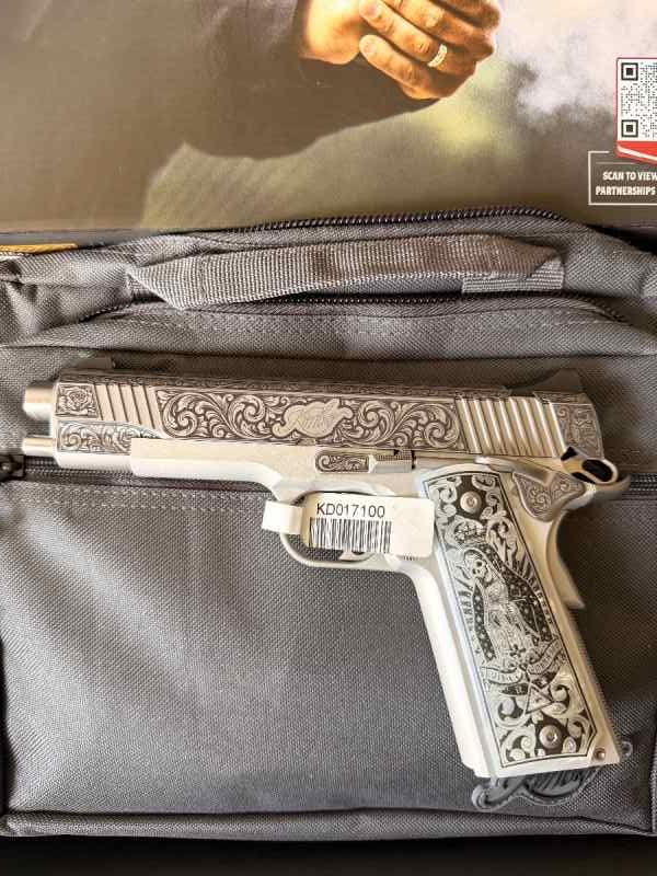 Santa Muerte Fully Engraved Kimber 1911 NIB