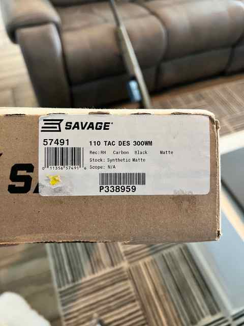 Savage 110 tactical 300 win mag