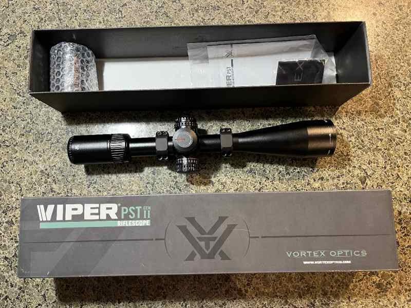 WTS Vortex Viper PST II 5-25 MOA Scope