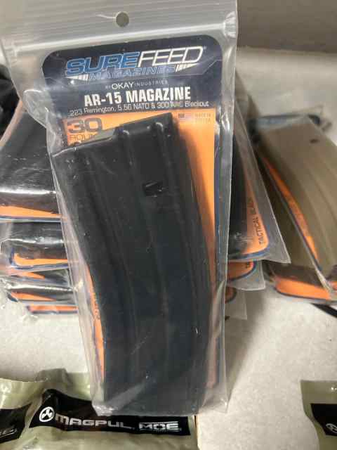 AR and AK Mags  All  New in package (Various)