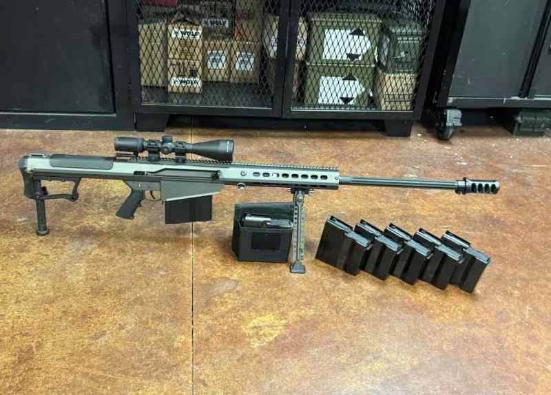 Used Barrett M107A1 Grey 50 BMG