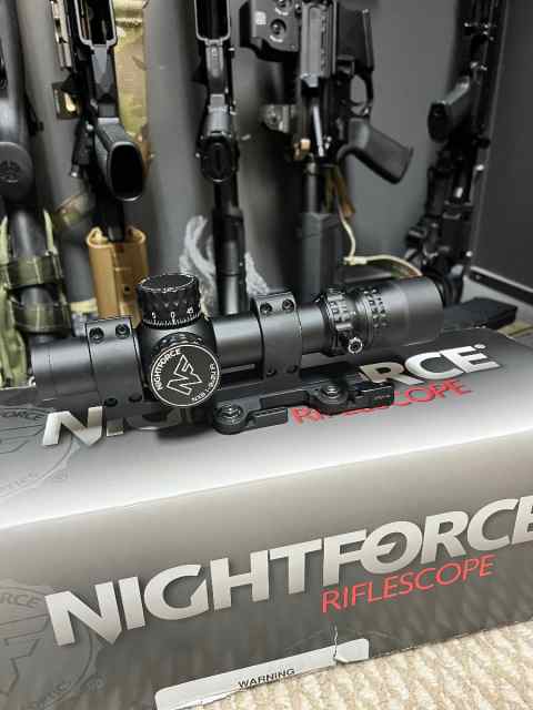 Nightforce NX8 1-8 LPVO w/Larue mount 