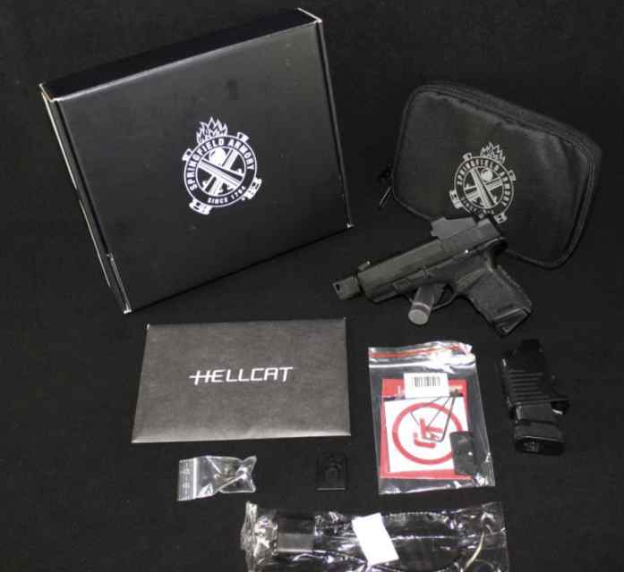 Springfield Hellcat RDP MS 9mm with a 3.8” barrel.