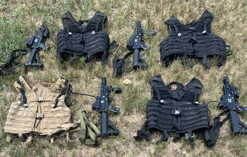 STERIDIAN laser tag TEAM COMBAT TACTICAL set of 4