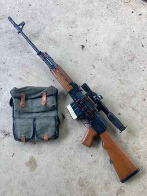 Yugoslav M76 w/ 4 Mags and Mag Pouch