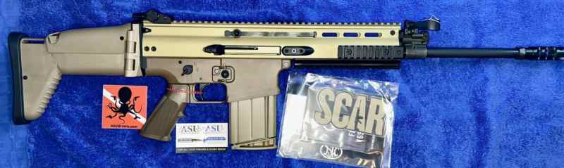 FN SCAR 17S NRCH 308 FDE or BLK- Conroe
