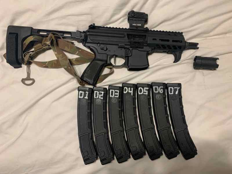 Sig Sauer MPX - K PISTOL  4.5” barrel 