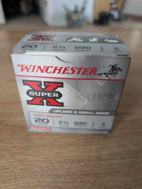 Winchester Super X 20ga 2 3/4 #5shot 