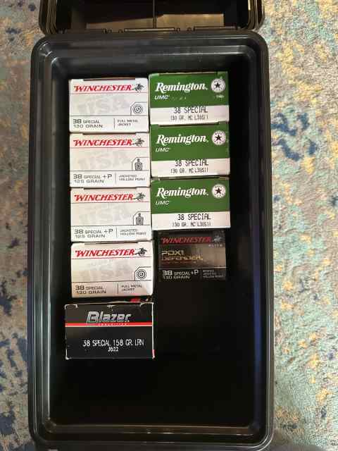 Ammo - 38 Special 420 Rounds Various Brands
