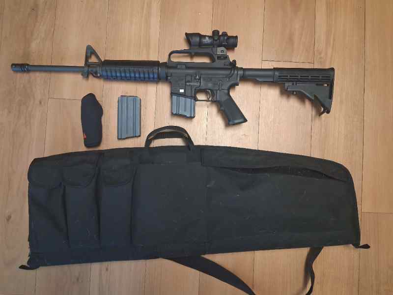 pre-ban government only AR-15 A2 with TA01 ACOG an